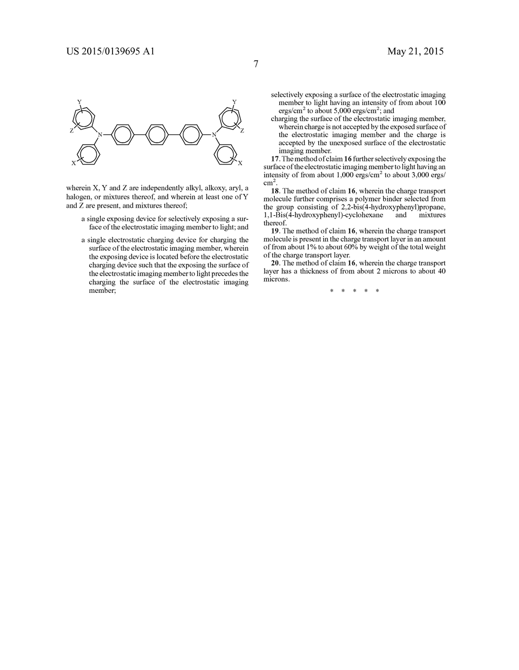 ELECTROSTATIC IMAGING MEMBER AND METHODS FOR USING THE SAME - diagram, schematic, and image 13