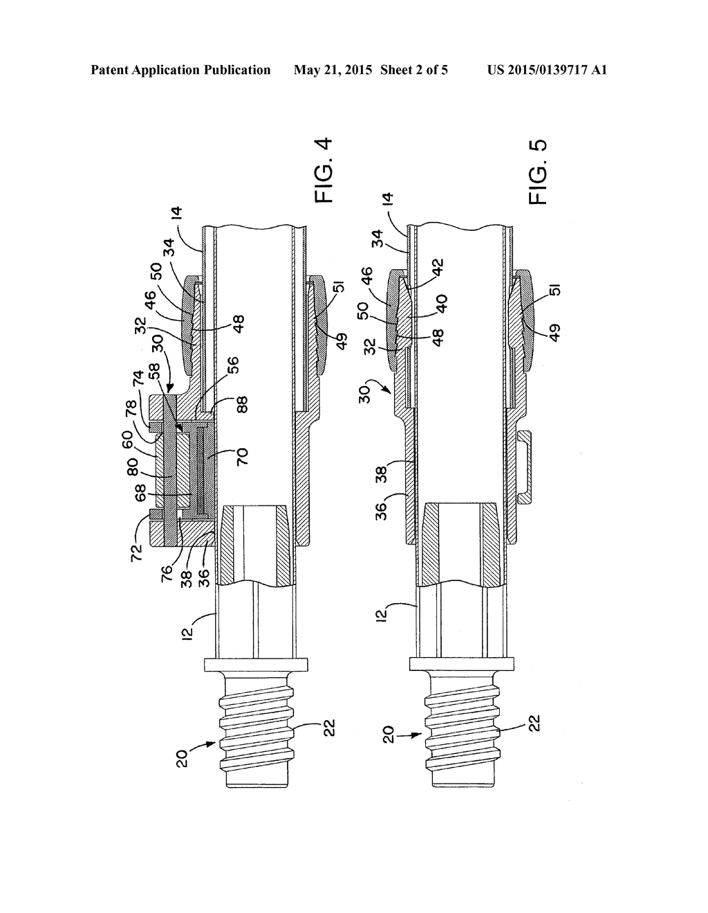 LOCKING MECHANISM FOR TELESCOPING MEMBERS - diagram, schematic, and image 03