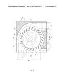 THIN-PROFILE CROSS-FLOW FAN WITH AIR VOLUME GAIN EFFECT diagram and image