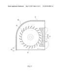 THIN-PROFILE CROSS-FLOW FAN WITH AIR VOLUME GAIN EFFECT diagram and image