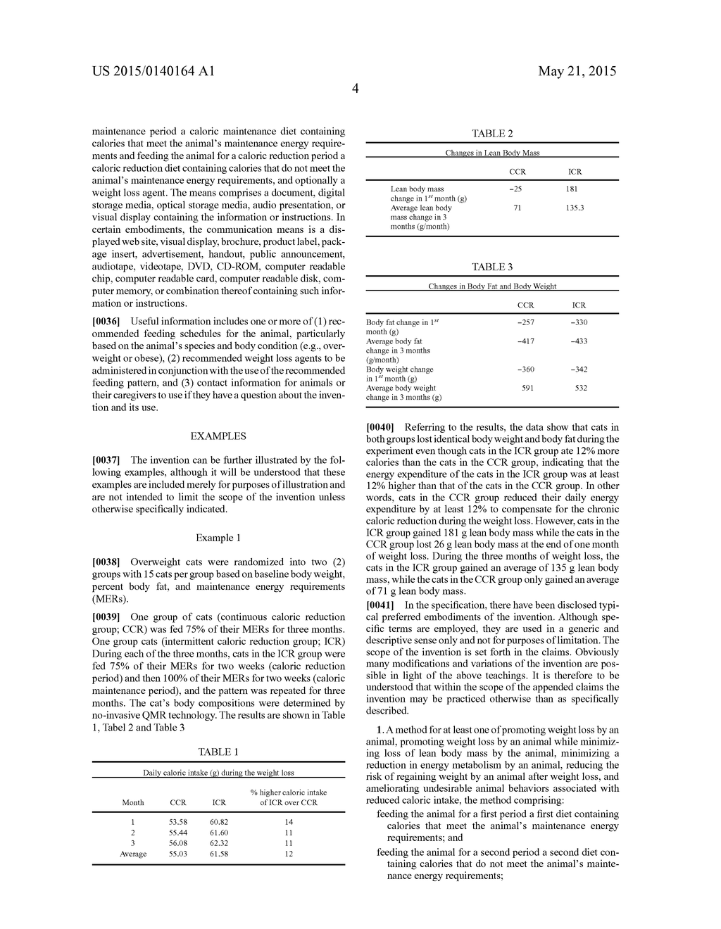 METHODS FOR MANAGING WEIGHT LOSS AND BODY MASS - diagram, schematic, and image 05