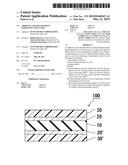 ADHESIVE, AND TRANSPARENT SUBSTRATE USING SAME diagram and image