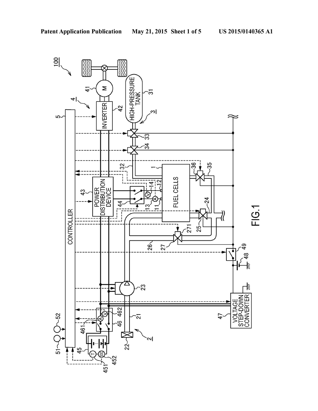 FUEL CELL SYSTEM - diagram, schematic, and image 02