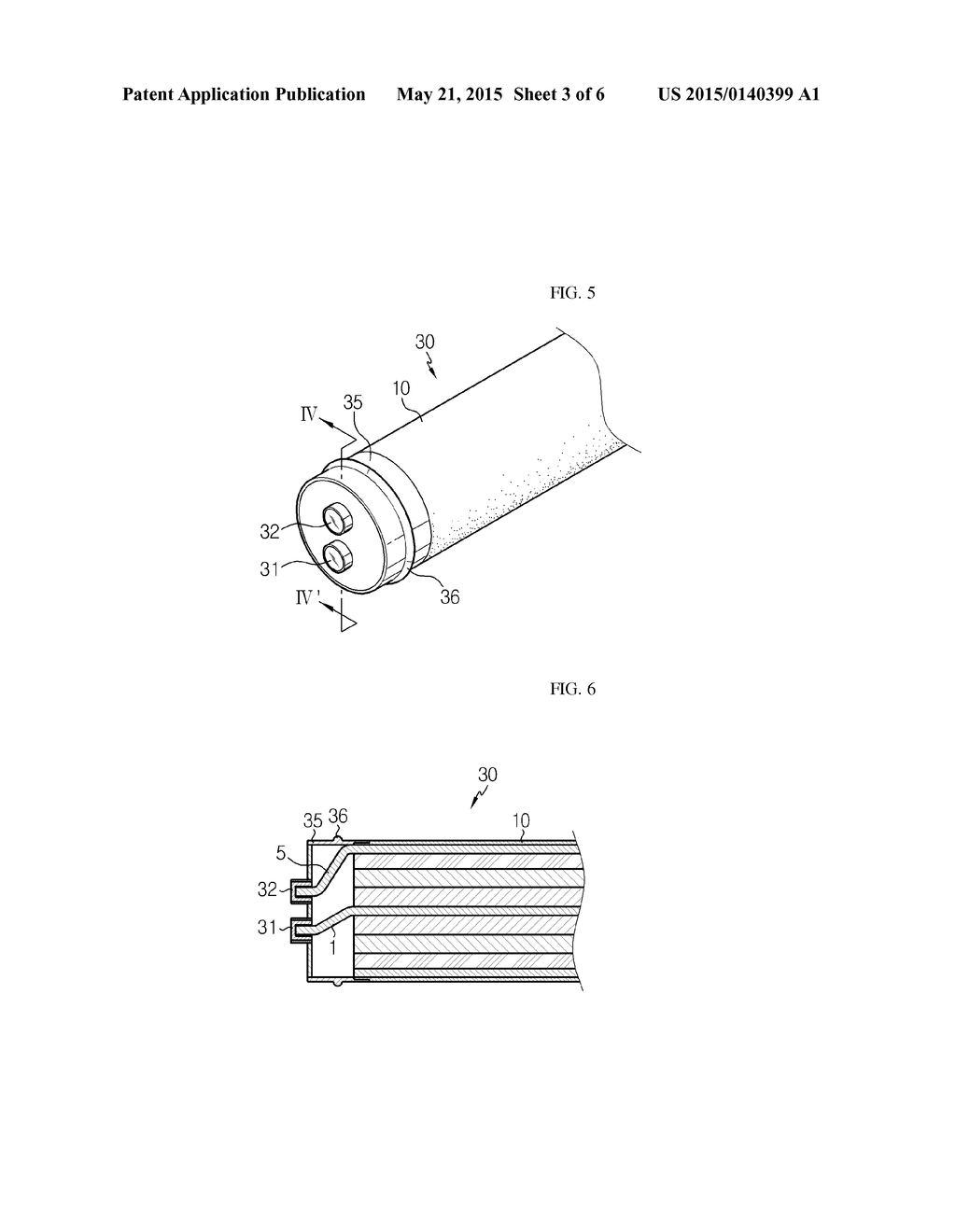 CABLE-TYPE SECONDARY BATTERY - diagram, schematic, and image 04