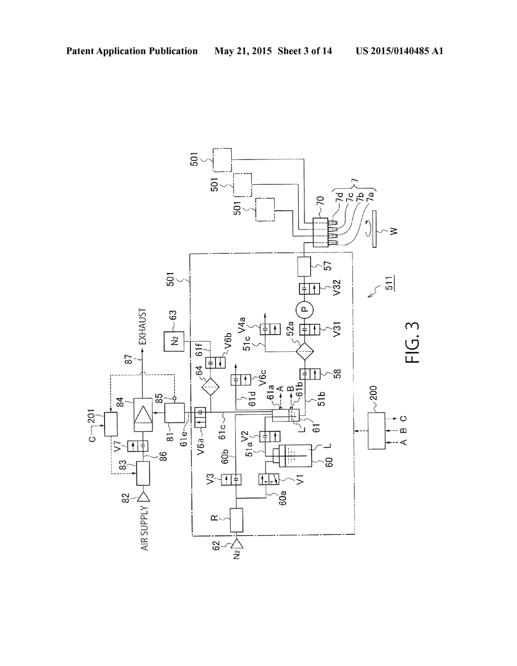 PROCESSING LIQUID SUPPLYING APPARATUS, PROCESSING LIQUID SUPPLYING METHOD     AND STORAGE MEDIUM - diagram, schematic, and image 04