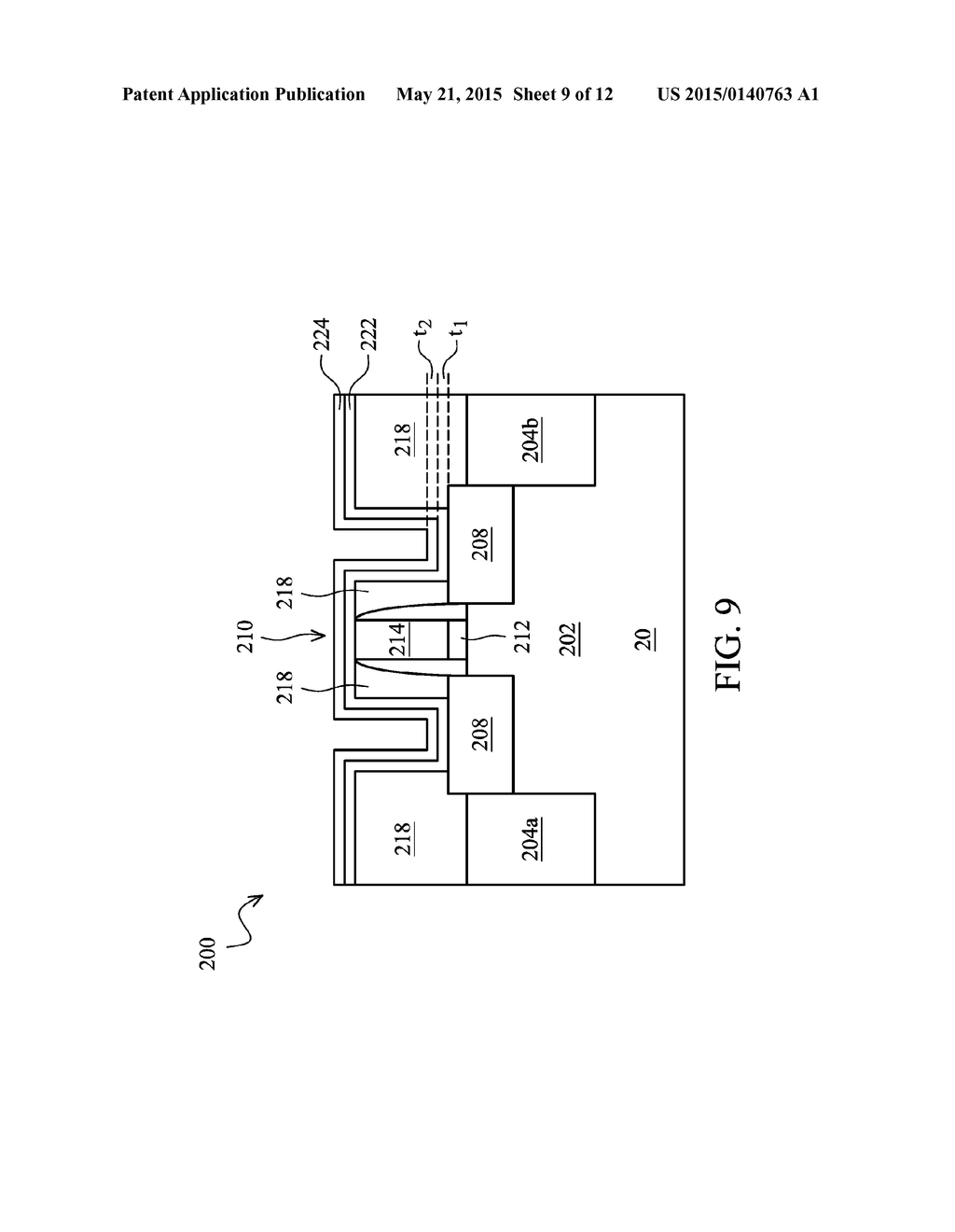 Contact Structure of Semiconductor Device - diagram, schematic, and image 10