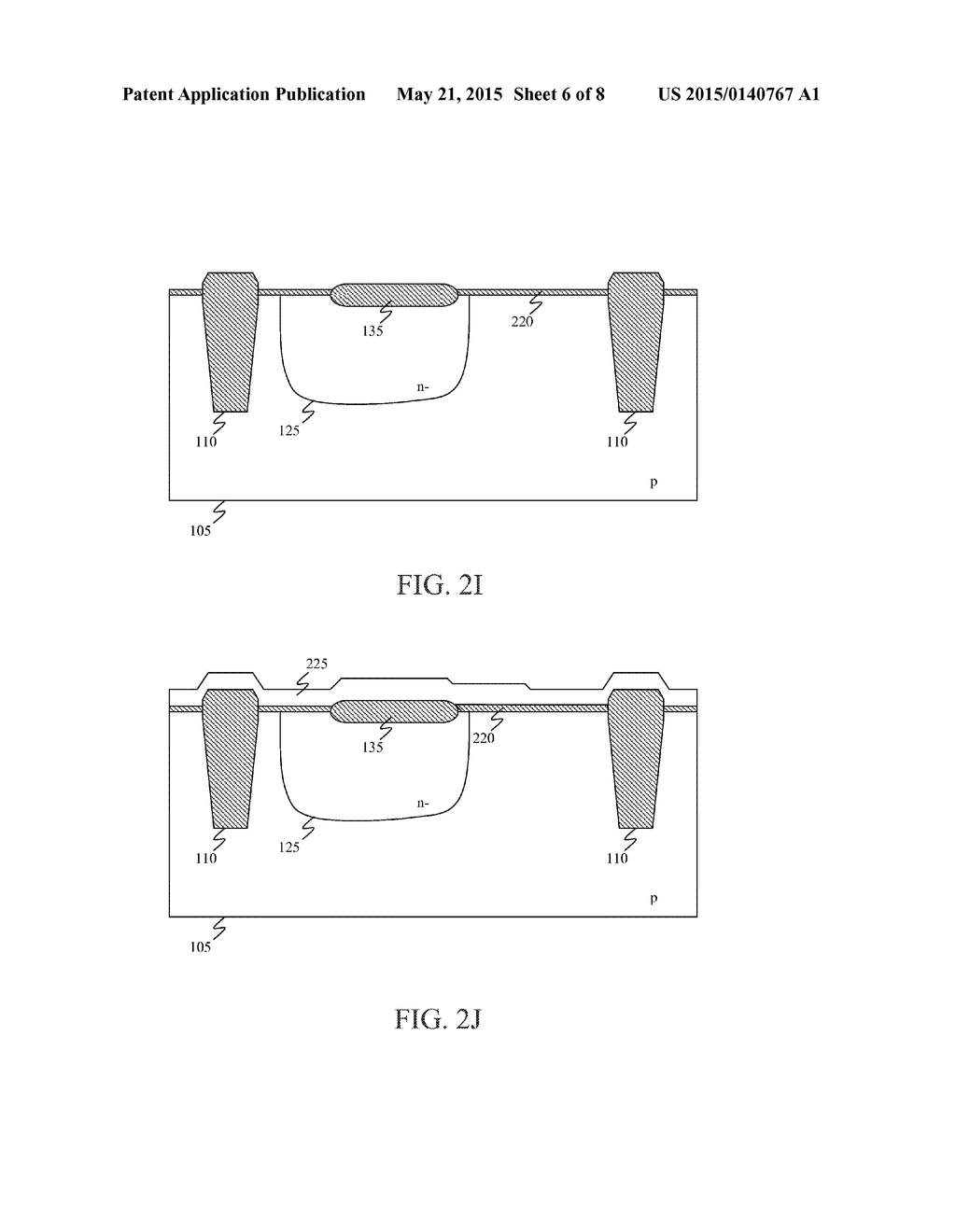 PROCESS FOR MANUFACTURING DEVICES FOR POWER APPLICATIONS IN INTEGRATED     CIRCUITS - diagram, schematic, and image 07