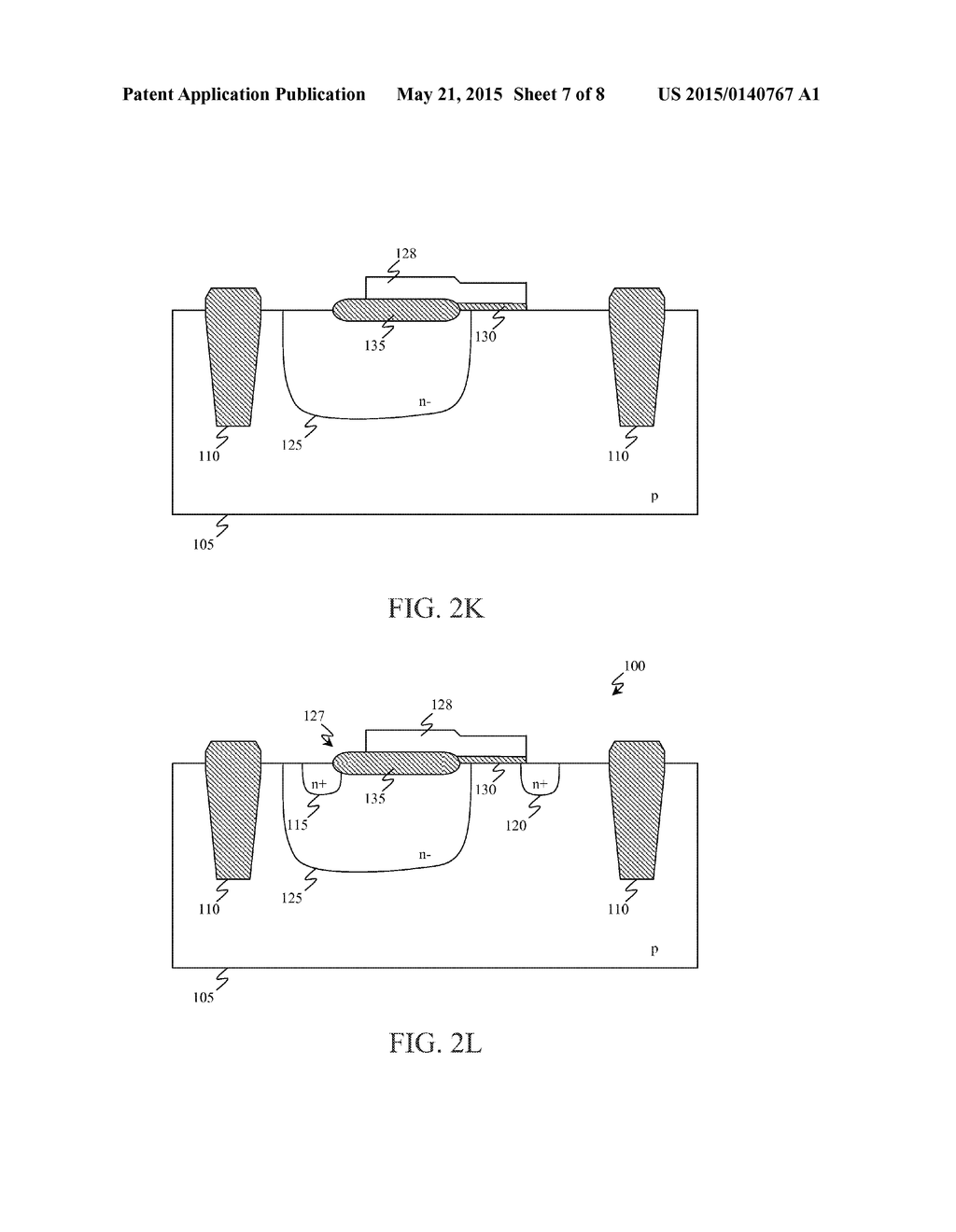 PROCESS FOR MANUFACTURING DEVICES FOR POWER APPLICATIONS IN INTEGRATED     CIRCUITS - diagram, schematic, and image 08