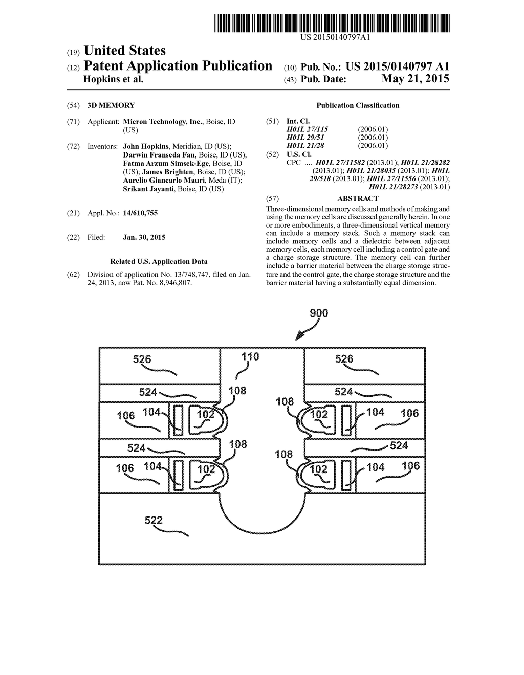 3D MEMORY - diagram, schematic, and image 01