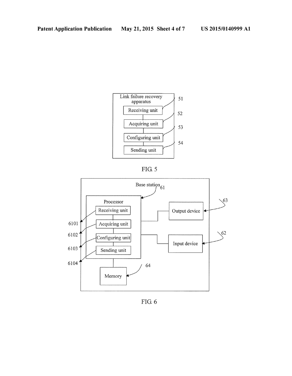 LINK FAILURE RECOVERY METHOD AND APPARATUS - diagram, schematic, and image 05