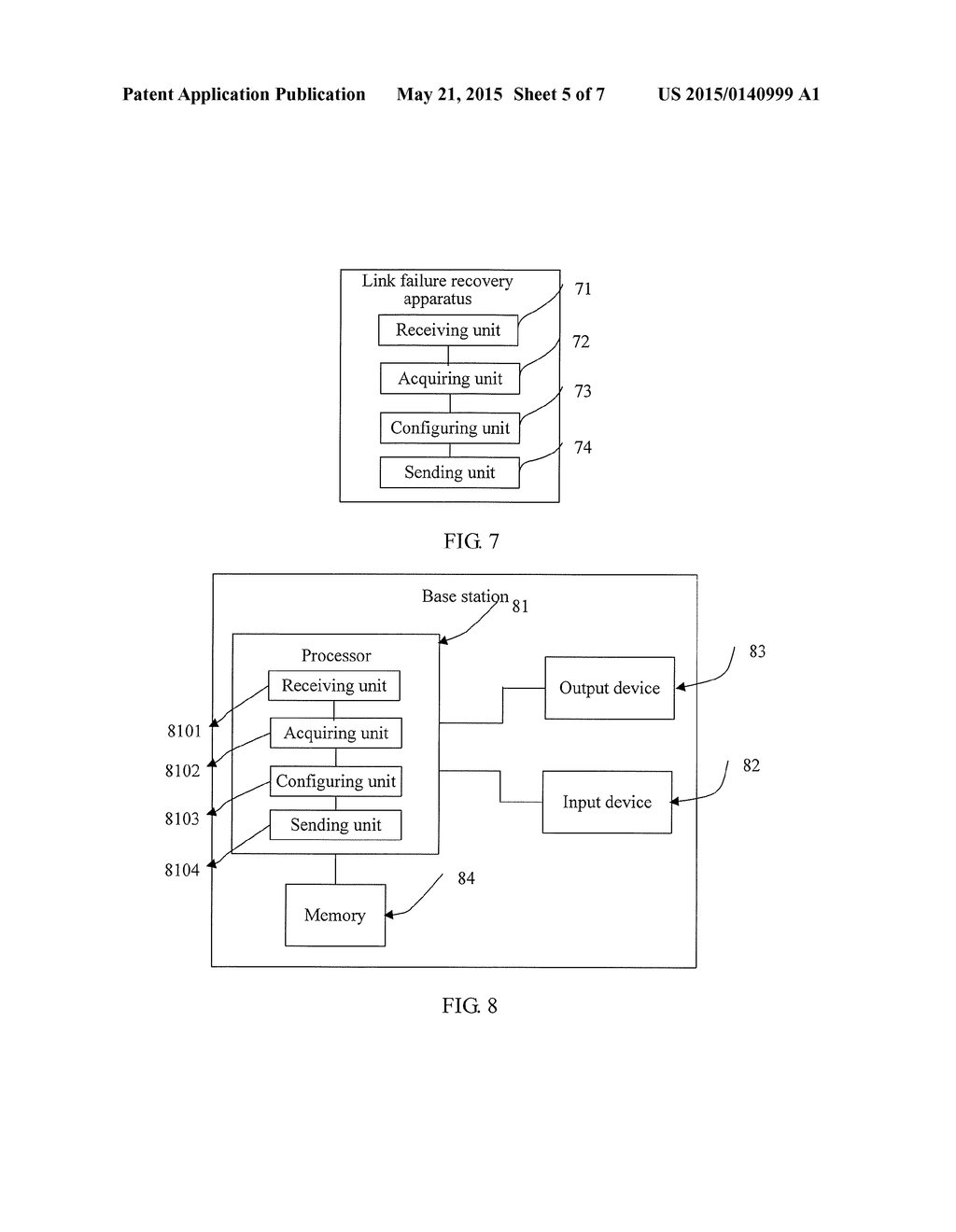 LINK FAILURE RECOVERY METHOD AND APPARATUS - diagram, schematic, and image 06