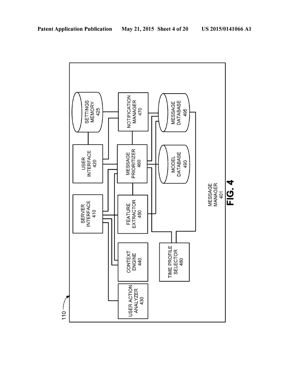 SYSTEMS AND METHODS FOR PRIORITIZING MESSAGES ON A MOBILE DEVICE - diagram, schematic, and image 05