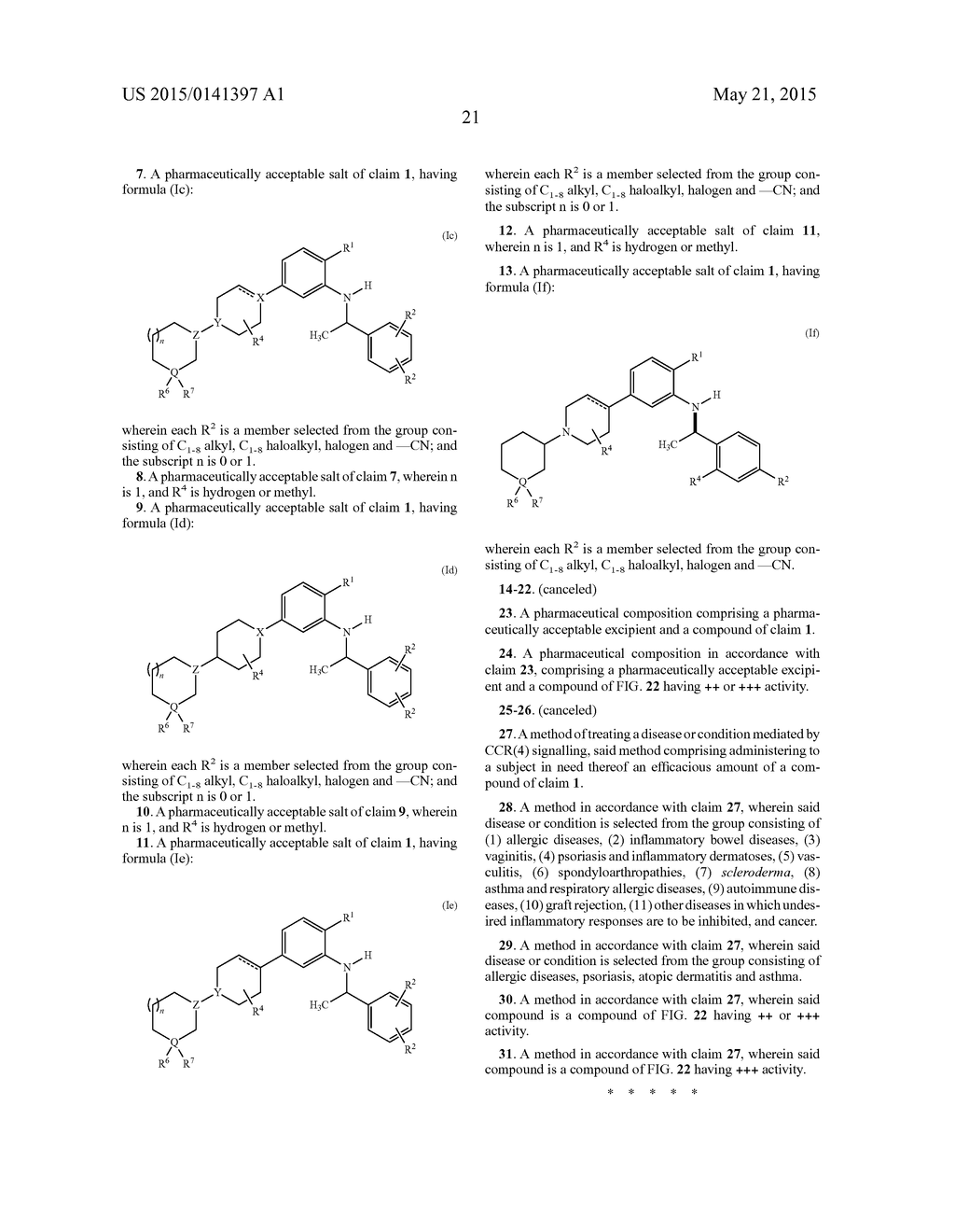 SUBSTITUTED ANILINES AS CCR(4) ANTAGONISTS - diagram, schematic, and image 55