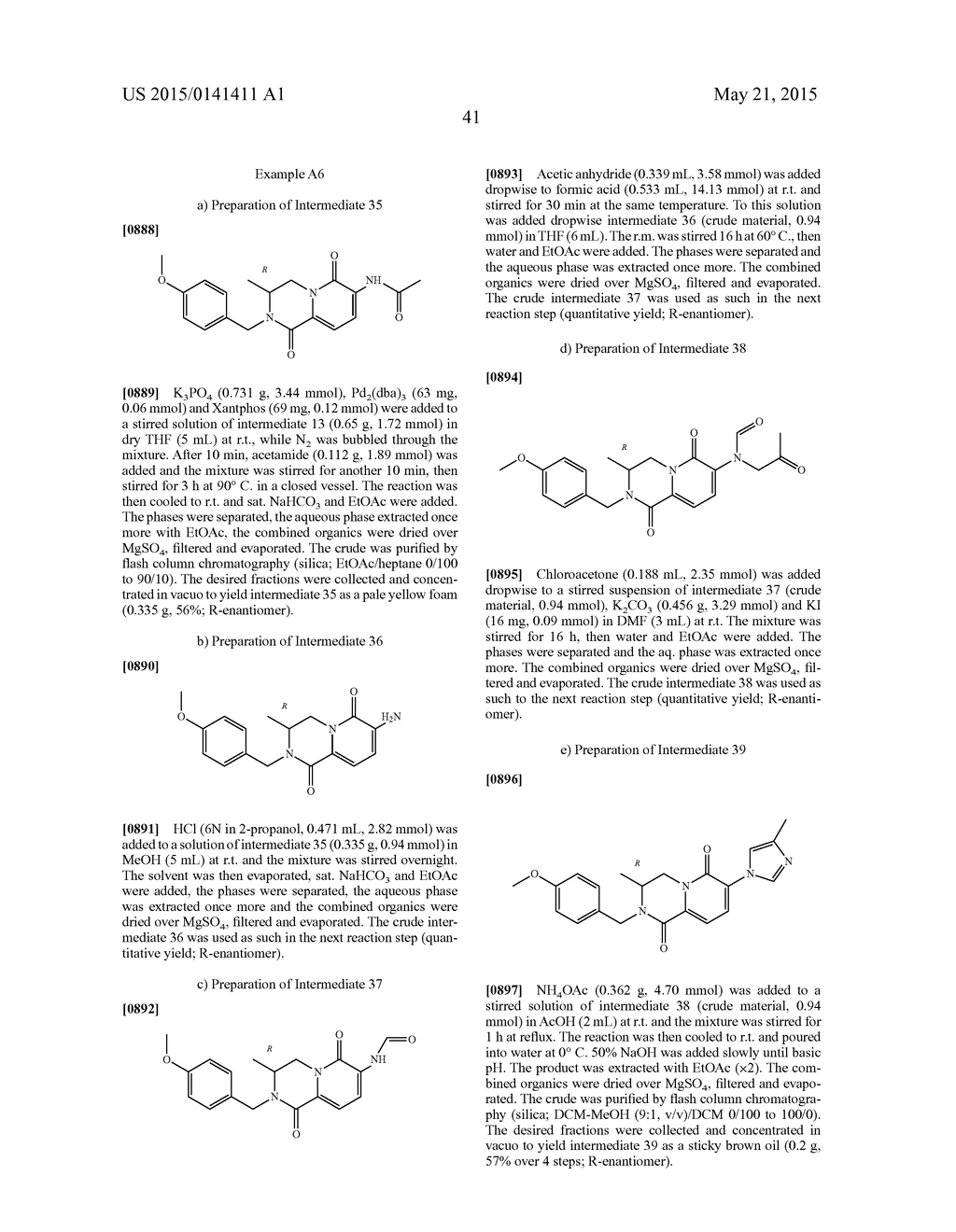 SUBSTITUTED 3,4-DIHYDRO-2H-PYRIDO[1,2-A]PYRAZINE-1,6-DIONE DERIVATIVES     USEFUL FOR THE TREATMENT OF (INTER ALIA) ALZHEIMER'S DISEASE - diagram, schematic, and image 42