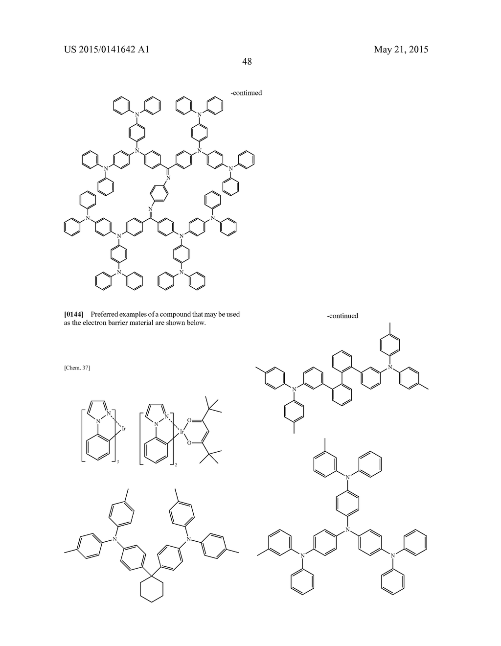 LIGHT-EMITTING MATERIAL AND ORGANIC LIGHT-EMITTING DEVICE - diagram, schematic, and image 73