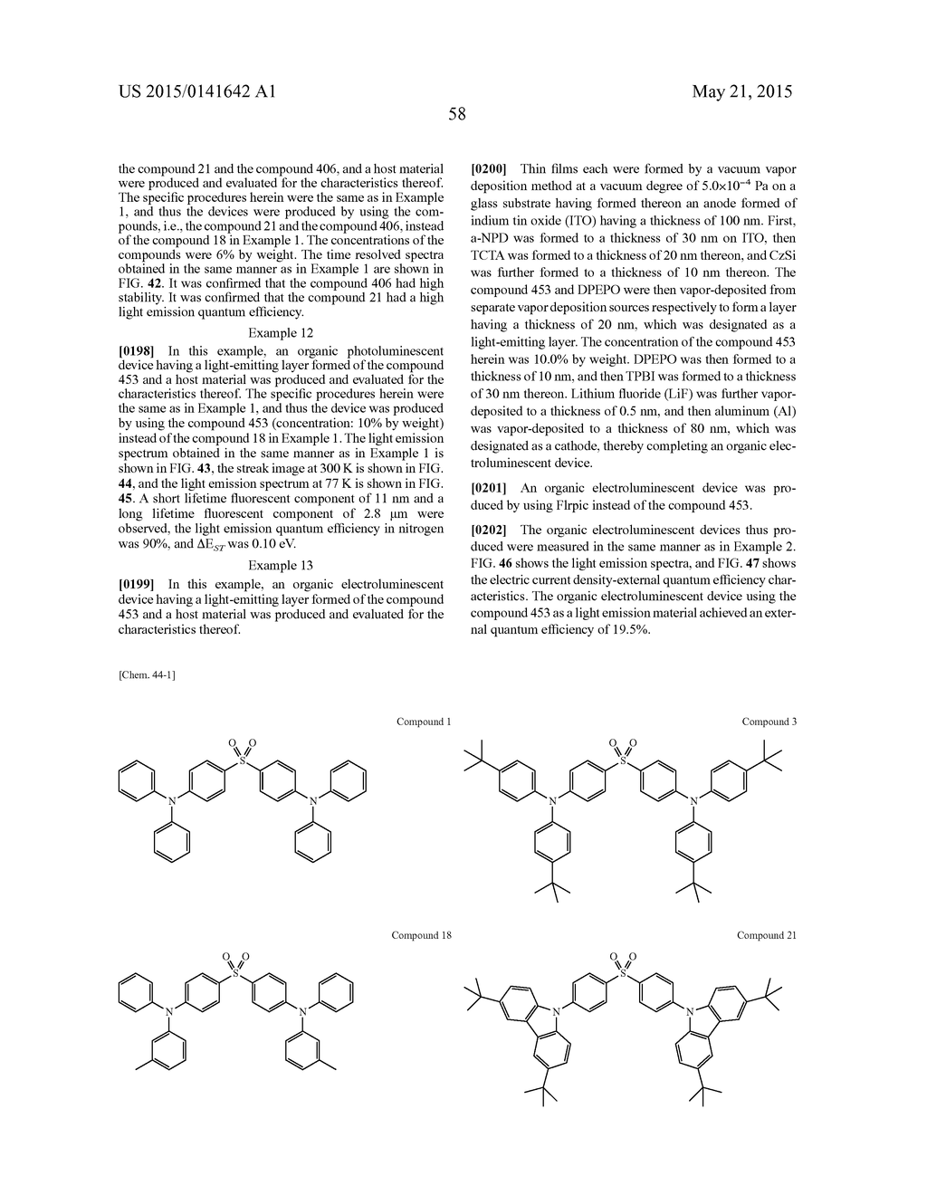 LIGHT-EMITTING MATERIAL AND ORGANIC LIGHT-EMITTING DEVICE - diagram, schematic, and image 83