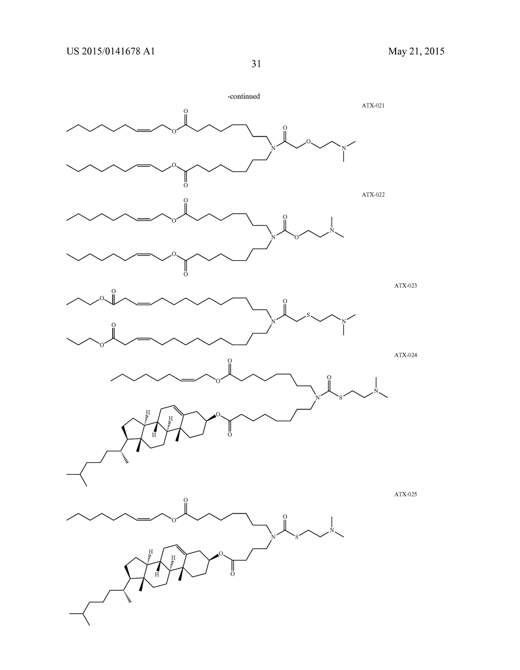 IONIZABLE CATIONIC LIPID FOR RNA DELIVERY - diagram, schematic, and image 36