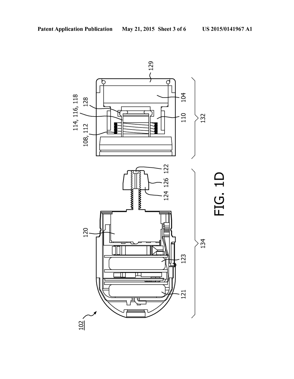 Electronic Pill for Delivery of Powder Medication - diagram, schematic, and image 04