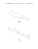 OPTICAL FIBER WITH SMOOTH TIP diagram and image