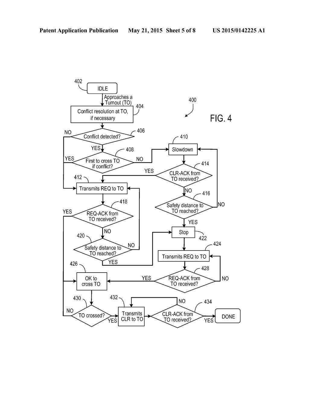 Railroad Interlocking System with Distributed Control - diagram, schematic, and image 06