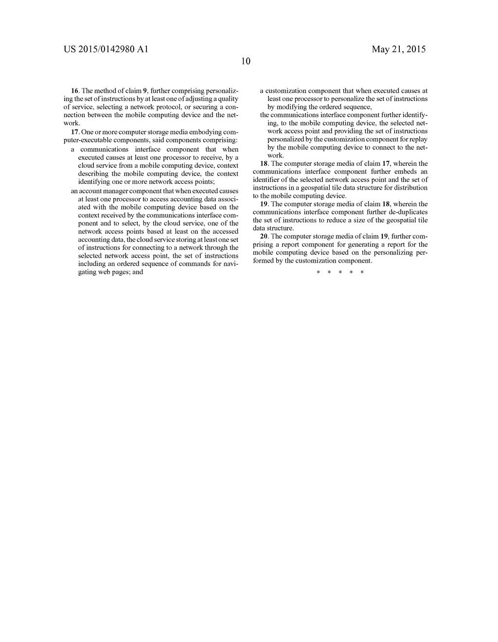 Context-Based Selection of Instruction Sets for Connecting Through Captive     Portals - diagram, schematic, and image 17