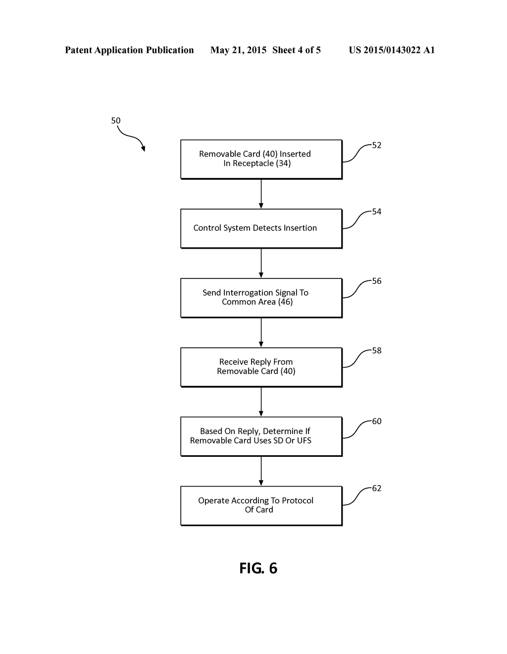 REMOVABLE MEMORY CARD DISCRIMINATION SYSTEMS AND METHODS - diagram, schematic, and image 05