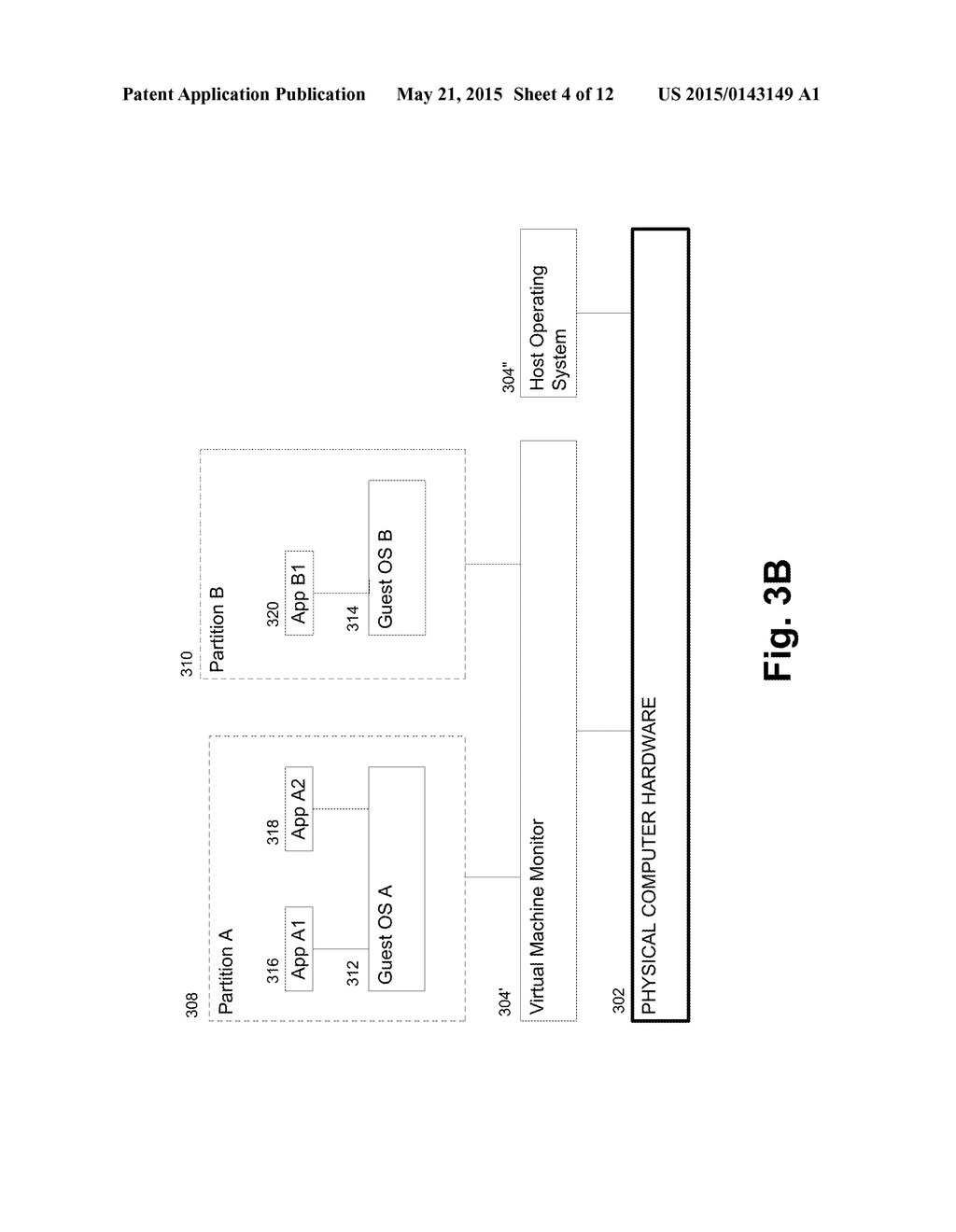 EFFICIENT POWER MANAGEMENT OF A SYSTEM WITH VIRTUAL MACHINES - diagram, schematic, and image 05