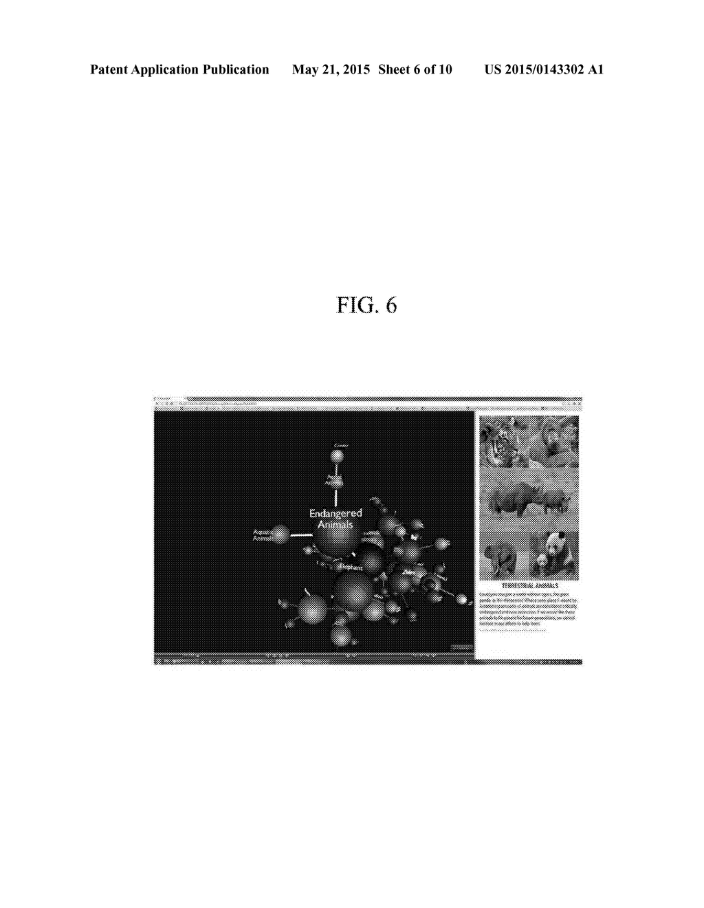 METHOD OF PROVIDING VIRTUAL REALITY BASED THREE-DIMENSIONAL INTERFACE FOR     WEB OBJECT SEARCHES AND REAL-TIME METADATA REPRESENTATIONS AND WEB SEARCH     SYSTEM USING THE THREE-DIMENSIONAL INTERFACE - diagram, schematic, and image 07