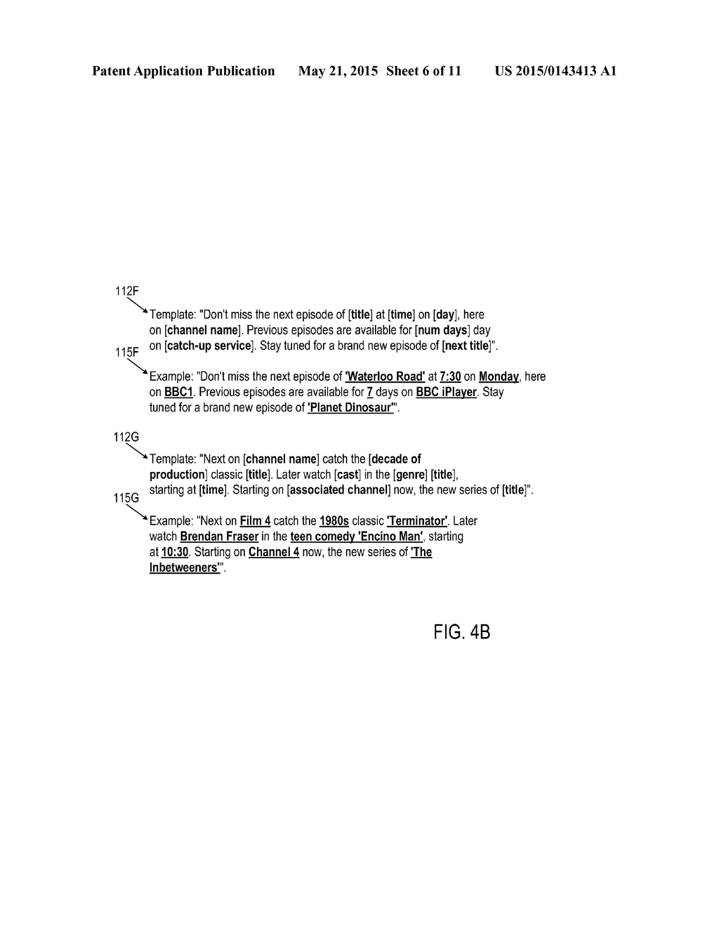 METHOD AND SYSTEM FOR AUTOMATICALLY GENERATING INTERSTITIAL MATERIAL     RELATED TO VIDEO CONTENT - diagram, schematic, and image 07