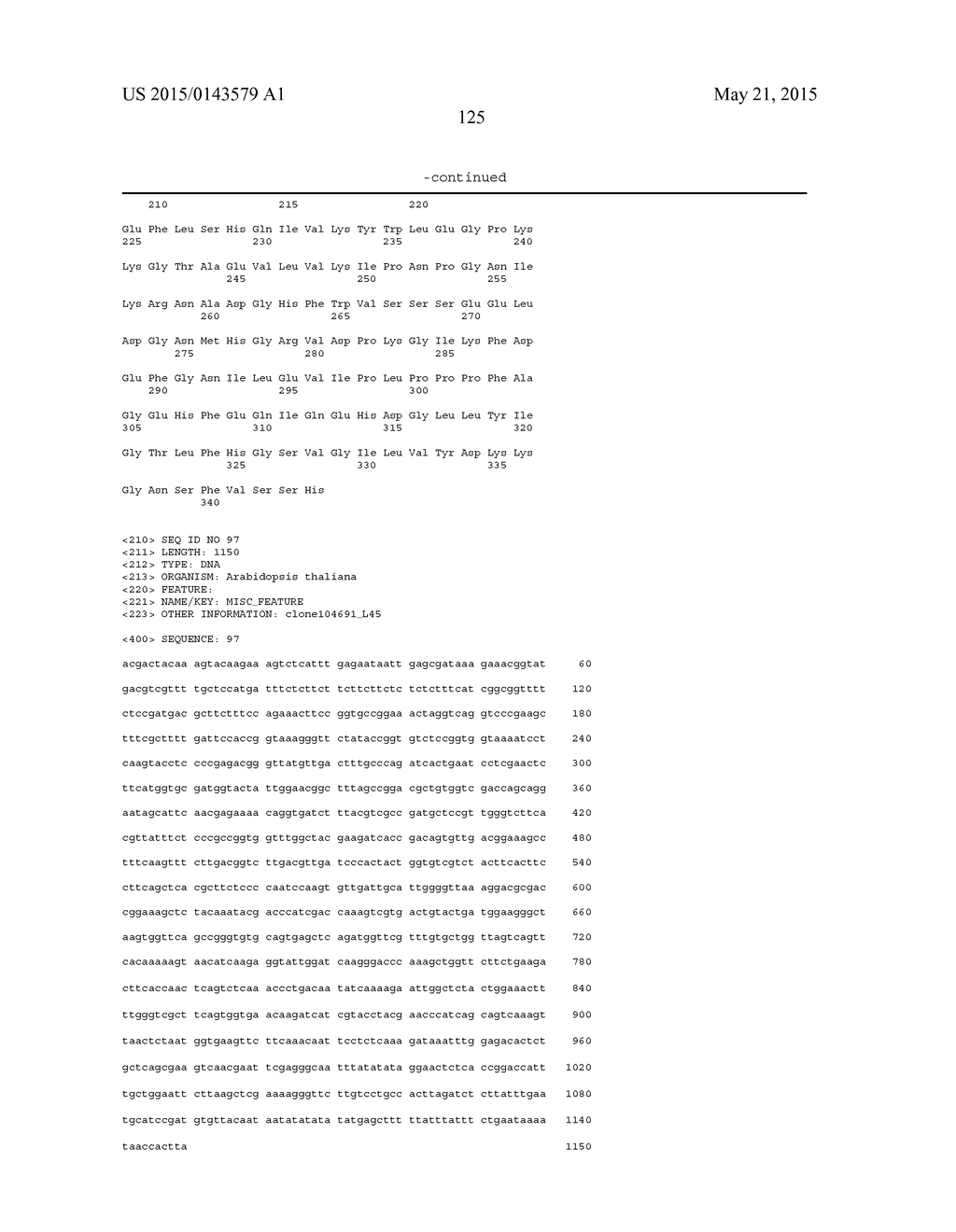 NUCLEOTIDE SEQUENCES AND POLYPEPTIDES ENCODED THEREBY USEFUL FOR MODIFYING     PLANT CHARACTERISTICS - diagram, schematic, and image 126