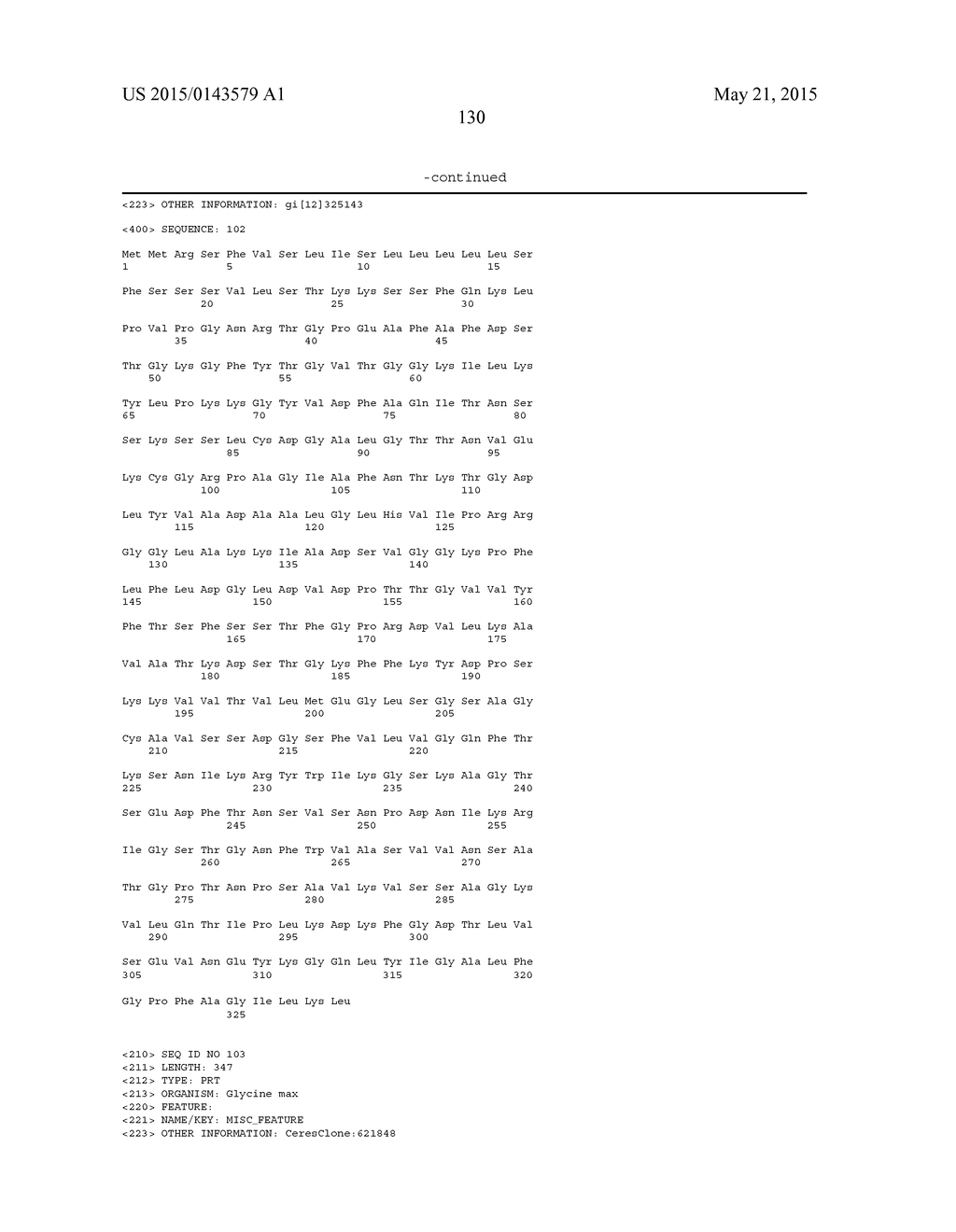 NUCLEOTIDE SEQUENCES AND POLYPEPTIDES ENCODED THEREBY USEFUL FOR MODIFYING     PLANT CHARACTERISTICS - diagram, schematic, and image 131