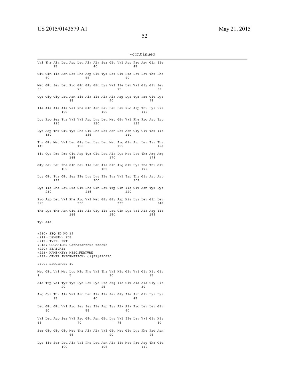 NUCLEOTIDE SEQUENCES AND POLYPEPTIDES ENCODED THEREBY USEFUL FOR MODIFYING     PLANT CHARACTERISTICS - diagram, schematic, and image 53