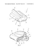 WIPER BLADE INCLUDING A DEVICE AND A MEANS FOR SPRAYING A WASHING LIQUID diagram and image