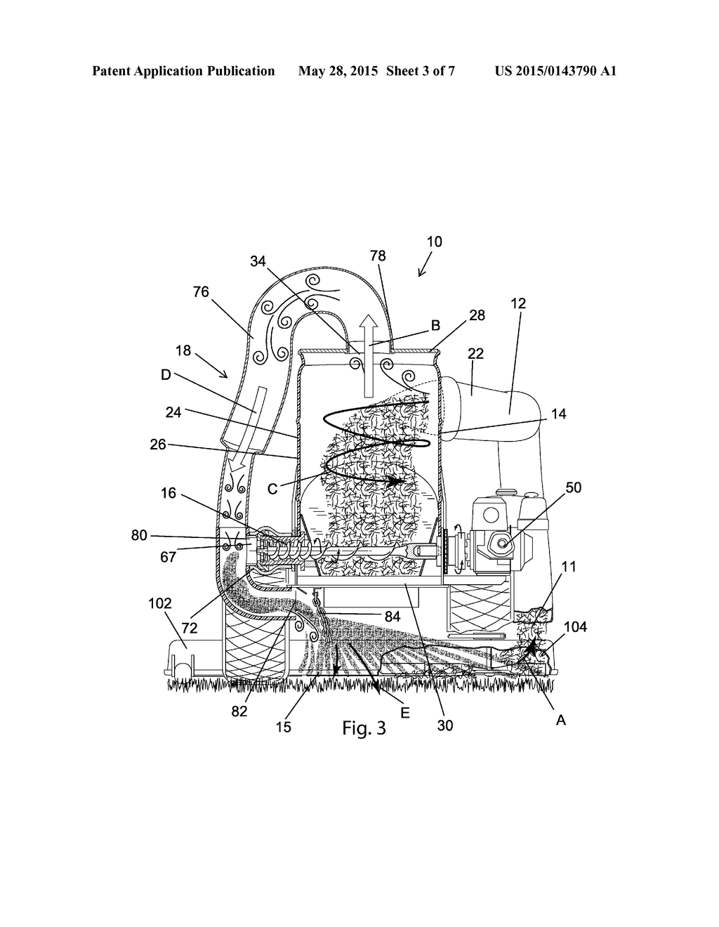 MULCHING APPARATUS FOR A LAWNMOWER - diagram, schematic, and image 04