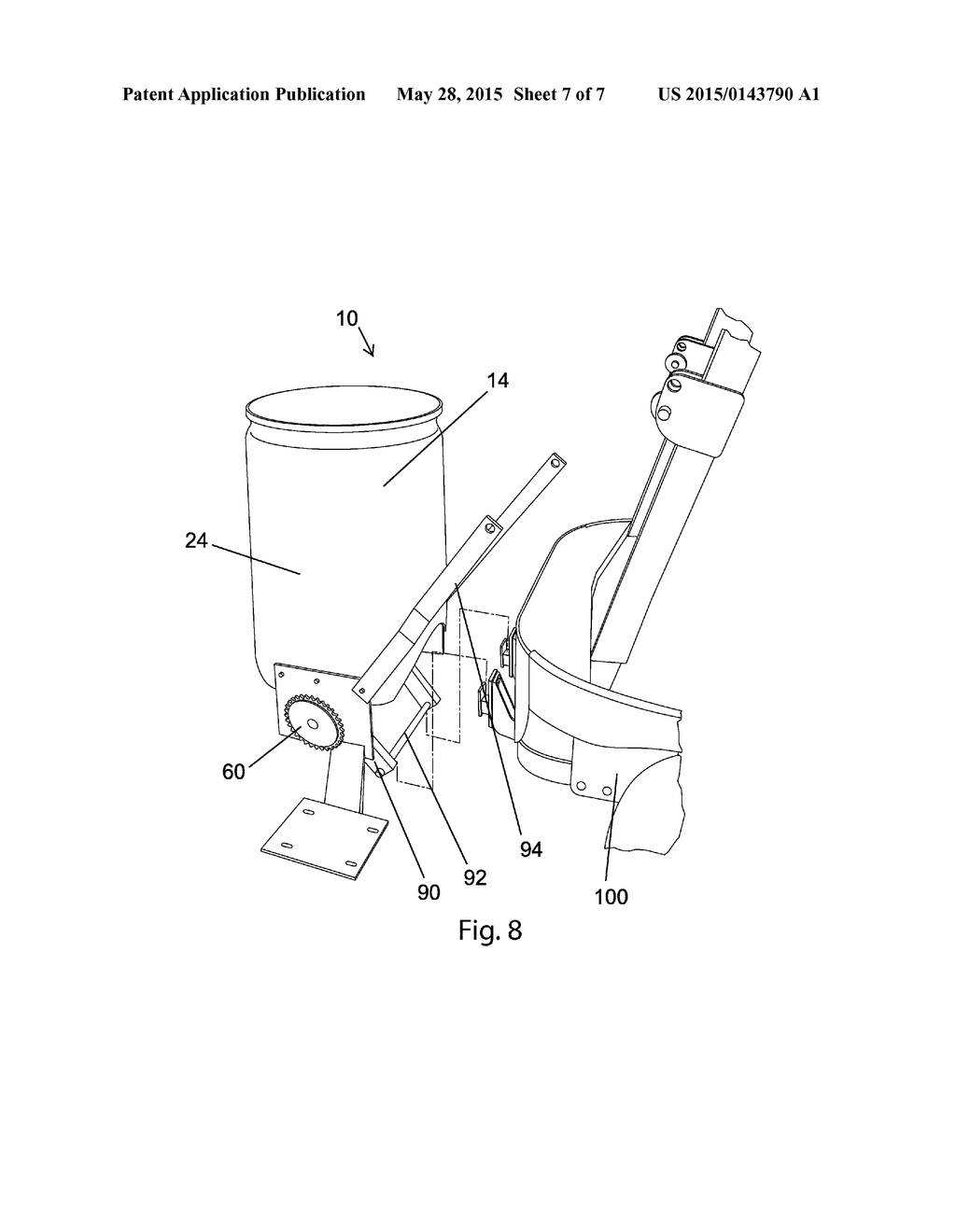 MULCHING APPARATUS FOR A LAWNMOWER - diagram, schematic, and image 08