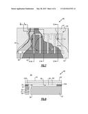 COMPONENTS WITH MULTI-LAYERED COOLING FEATURES AND METHODS OF MANUFACTURE diagram and image