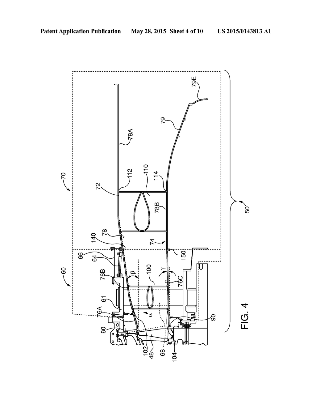 INDUSTRIAL GAS TURBINE EXHAUST SYSTEM WITH SPLINED PROFILE TAIL CONE - diagram, schematic, and image 05