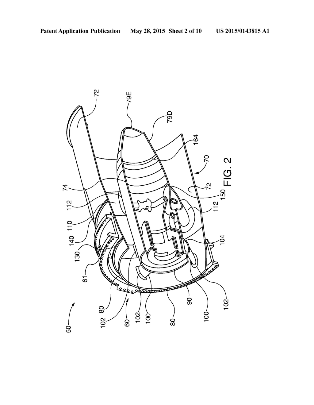 INDUSTRIAL GAS TURBINE EXHAUST SYSTEM WITH MODULAR STRUTS AND COLLARS - diagram, schematic, and image 03