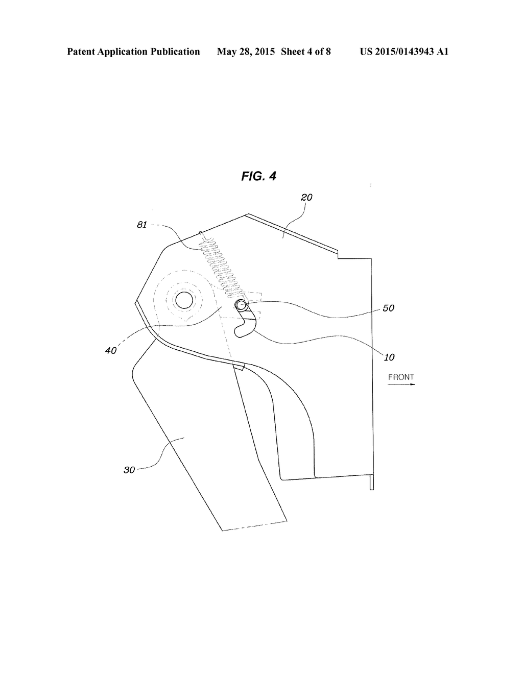 APPARATUS FOR REDUCING EFFORT OF CLUTCH PEDAL FOR VEHICLE - diagram, schematic, and image 05