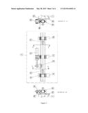 PULLING MACHINE FOR UNLOADING AND LAYING RAILWAY TRACKS diagram and image