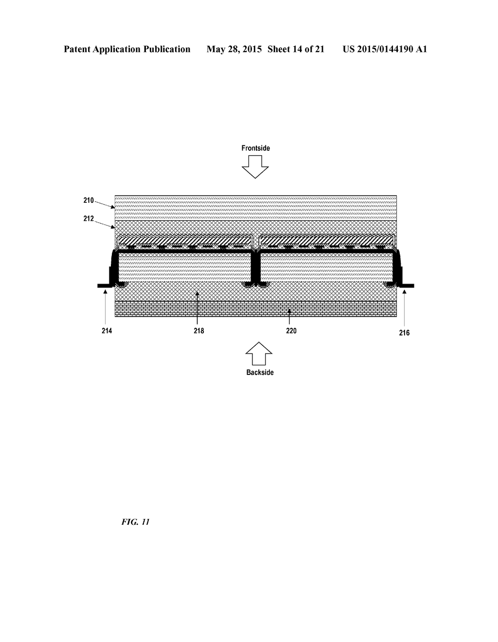 BACKPLANE REINFORCEMENT AND INTERCONNECTS FOR SOLAR CELLS - diagram, schematic, and image 15