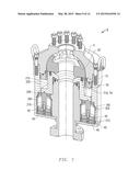 SPHERICAL-ANNULAR BLOWOUT PREVENTER HAVING A PLURALITY OF PISTONS diagram and image