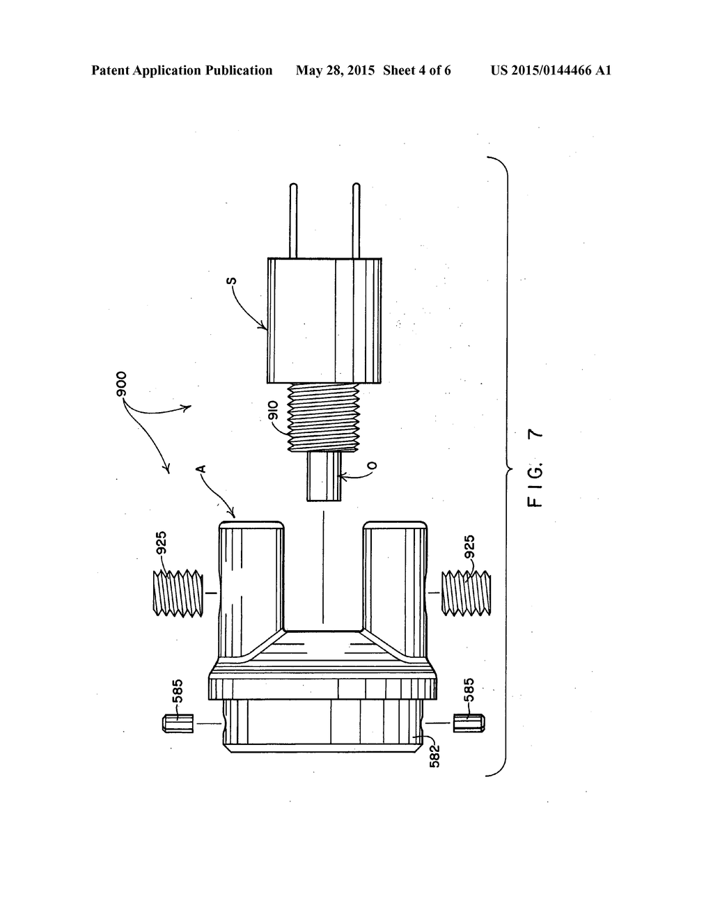 Electrical switch operated by lockable push button actuator, and retrofit     method and kit - diagram, schematic, and image 05