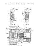 Electrical switch operated by lockable push button actuator, and retrofit     method and kit diagram and image