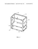 STORAGE SHELF FOR INTERNET EQUIPMENT diagram and image