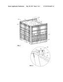 BULK BIN WITH PANEL TO PANEL INTERLOCK FEATURES diagram and image