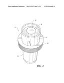 DISPENSING CAP FOR ATTACHING TO A CONTAINER diagram and image