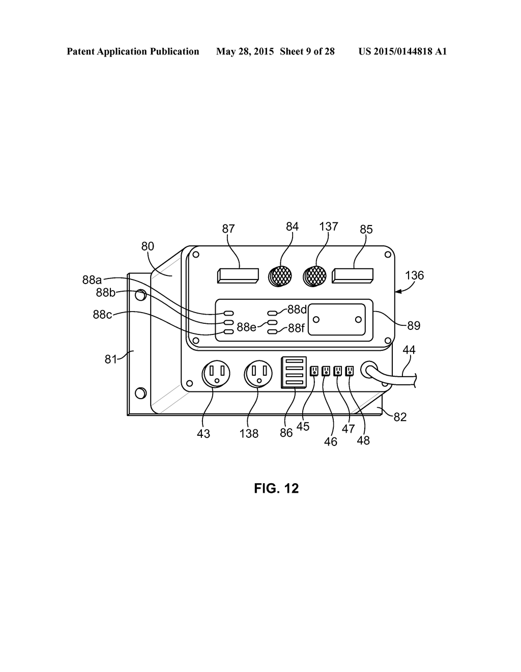 TEST AND MONITORING SYSTEM FOR A SUMP PUMP INSTALLATION HAVING A     SELF-PROTECTING VALVE ASSEMBLY FOR ADMITTING WATER TO THE SUMP CONTAINER - diagram, schematic, and image 10