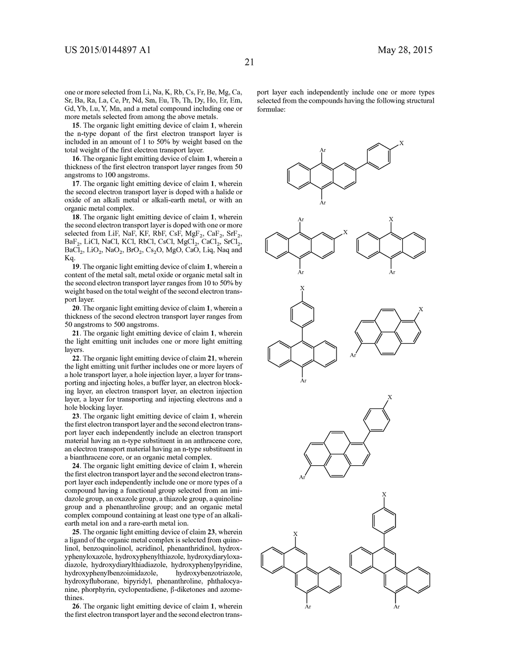 ORGANIC LIGHT EMITTING DIODE - diagram, schematic, and image 27