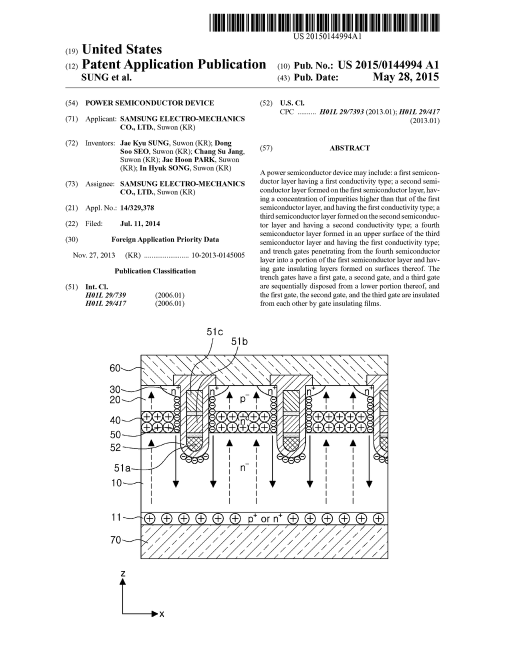 POWER SEMICONDUCTOR DEVICE - diagram, schematic, and image 01